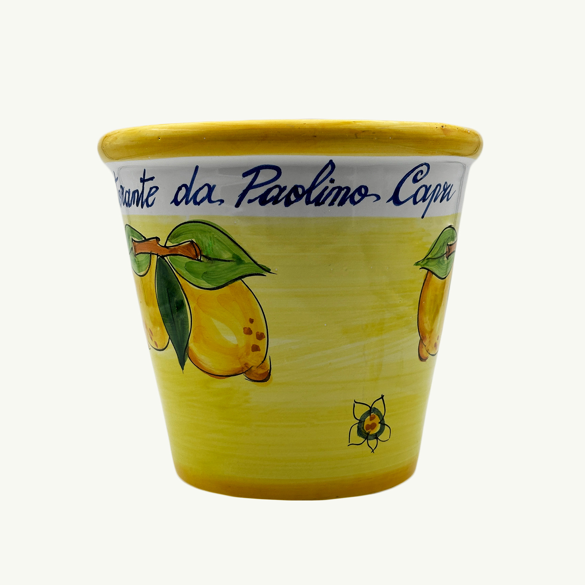 Sauglass in ceramica decorato a mano - immagine 3